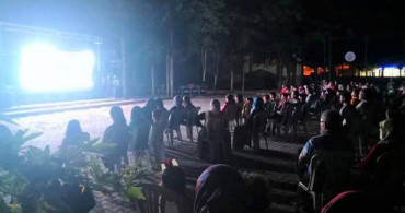 Mersin Erdemli’de Açık Hava Sineması