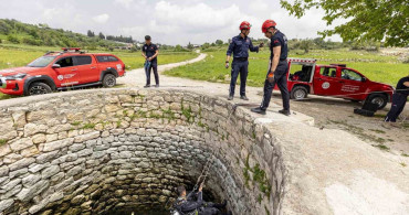 Mersin İtfaiyesi Boğulma Vakalarına Karşı Tatbikat Gerçekleştirdi