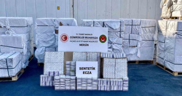 Mersin Limanı'nda Büyük İlaç Operasyonu: 4,9 Milyar Lira Değerinde Kapsül Ele Geçirildi