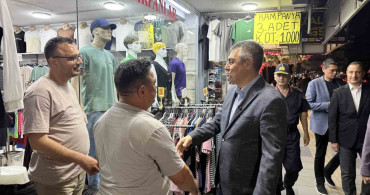 Mersin Valisi Toros, Tarsus’ta Bayram Denetimleri Gerçekleştirdi