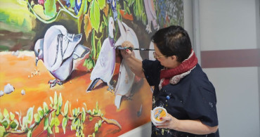 Mersin'de Hastanede Çocuklar İçin Renkli Duvarlar