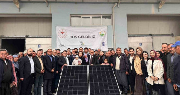 Mersin'de Hayvancılığa Güneş Enerjisi Desteği