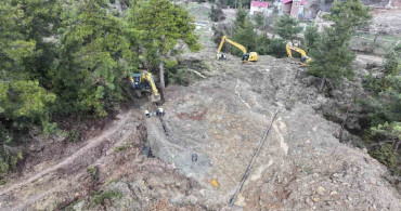 Mersin'de Heyelan Sonrası İçme Suyu Hattı Hızla Onarıldı