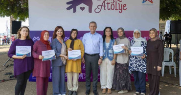 Mersin’de kadın emeği sertifikayla taçlandı