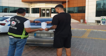 Mersin’de makas atan ehliyetsiz sürücüye 170 bin lira ceza
