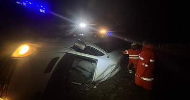 Mersin'de Minibüs Uçuruma Yuvarlandı, 13 Yaralı