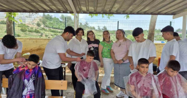 Mersin'de Miniklere Ücretsiz Tıraş Hizmeti