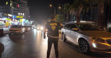Mersin'de narko alan uygulaması gerçekleştirildi