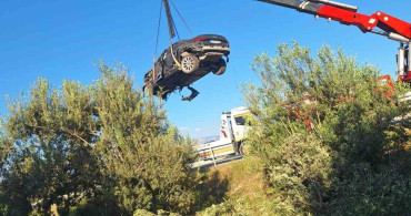 Mersin'de Otomobil Kazası: Sürücü Yaralı Kurtuldu