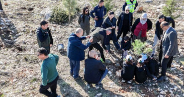 Mersin'de Şehit Celil Mutlu İçin Hatıra Ormanı