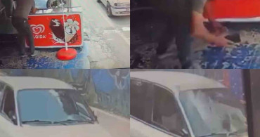 Mersin'de Silahlı Saldırı Anı Görüntülendi