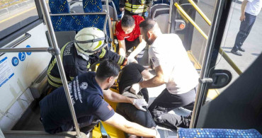 Mersin'de trafik kazası tatbikatı gerçekleştirildi