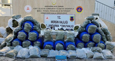 Mersin'de Uyuşturucu Operasyonu: 220 Kilogram Esrar ve 1 Kilogram Kokain Ele Geçirildi
