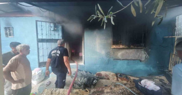 Mersin'de Yangın Korkuya Neden Oldu