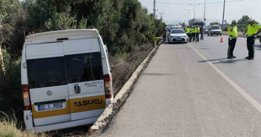 Mersin'de yolcu minibüsünde yaşanan dehşet anları kameraya yansıdı