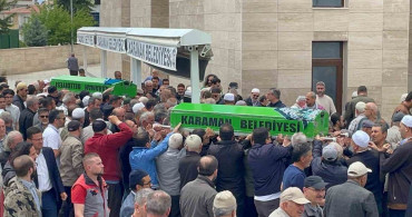 Mersin'deki Kaza Sonrası Anne ve Kızın Cenazesi Karaman'da İdare Edildi