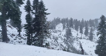 Mersin'in Yüksek Kesimlerinde Kar Yağışı Etkili