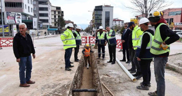 Merzifon İçme Suyu Projesinde Hızla İlerliyor