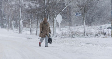 Meteoroloji'den 10 İl İçin Kar Yağışı Uyarısı