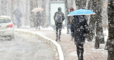 Meteoroloji'den 10 İl İçin Yoğun Kar Yağışı Uyarısı