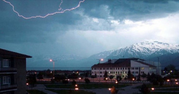 Meteoroloji'den 3 İl İçin Sağanak Uyarısı