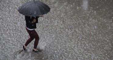 Meteoroloji'den 5 İl İçin Sağanak Uyarısı