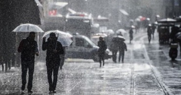 Meteoroloji'den Hava Durumu ve Sağanak Yağış Uyarısı