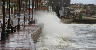 Meteorolojiden Marmara ve Kuzey Ege İçin Fırtına Uyarısı
