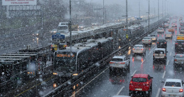 Meteoroloji’den sağanak kar yağışı uyarısı: 31 il için sarı kodlu alarm verildi