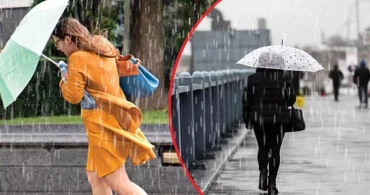 Meteoroloji'den Son Dakika Hava Durumu Raporu: Doğu Karadeniz ve İç Bölgelerde Yağmur, Marmara ve Kuzey Ege'de Fırtına!