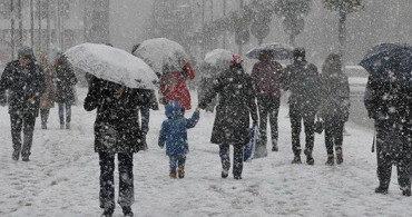 Meteoroloji'den Yoğun Kar Yağışı Uyarısı