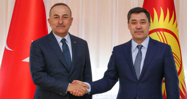 Mevlüt Çavuşoğlu Kırgızistan'da