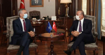 Mevlüt Çavuşoğlu, NATO Genel Sekreteri Stoltenberg ile Görüştü