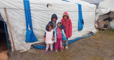 Mevsimlik İşçilerin Çadırları Su Altında Kaldı