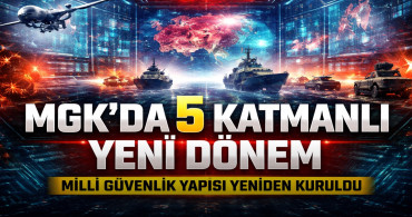MGK’da 5 katmanlı yeni dönem: Milli güvenlik tanımı genişledi, yapı yeniden kuruldu