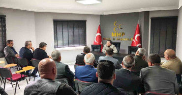 MHP Bilecik İl Başkanı Talha Özkan Muhtarlarla Bir Araya Geldi