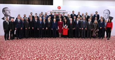 MHP Genel Başkanı Bahçeli, Enstitü Temsilcileriyle Bir Araya Geldi