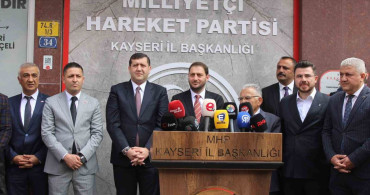 MHP Kayseri İl Başkanlığı'nda Bayramlaşma Programı