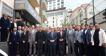 MHP Kütahya Milletvekili Erbaş, Bilecik İl Başkanı Özkan’ı Ziyaret Etti