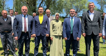 Milletvekili Çalkın Akyaka’da muhtarlar ve vatandaşlarla bir araya geldi