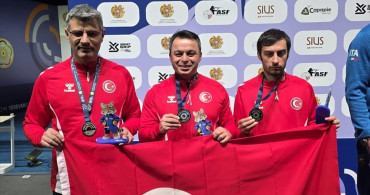 Milli Atıcılar Avrupa Havalı Silahlar Şampiyonası'ndan Gümüş Madalya ile Döndü