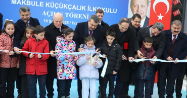 Milli Eğitim Bakanı Tekin, Erzurum'da Yeni Bir Okul Açılışında Konuştu
