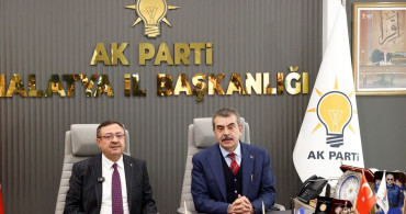 Milli Eğitim Bakanı Tekin Malatya'da Açıklamalarda Bulundu