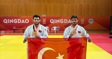 Milli Judocular Qingdao Grand Prix 2025'te İki Madalya Kazandı