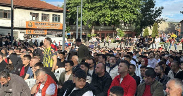Milli maç heyecanı çankırı'da dev ekranda yaşanıyor