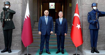 Milli Savunma Bakanı Akar Katarlı Mevkidaşı İle Görüştü
