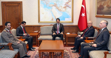 Milli Savunma Bakanı Güler, Katar Büyükelçisi Al-Henzab'ı Kabul Etti