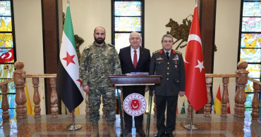 Milli Savunma Bakanı Güler, Suriye Genelkurmay Başkanı'nı Ağırladı