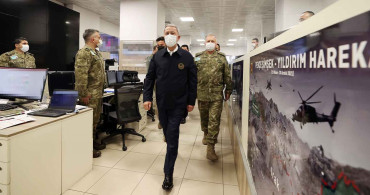 Milli Savunma Bakanı Hulusi Akar açıkladı: Pençe-Kilit harekatı ile 30 terörist öldürüldü!