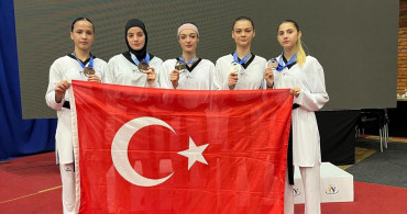 Milli Tekvando Takımından 5 Madalya Daha